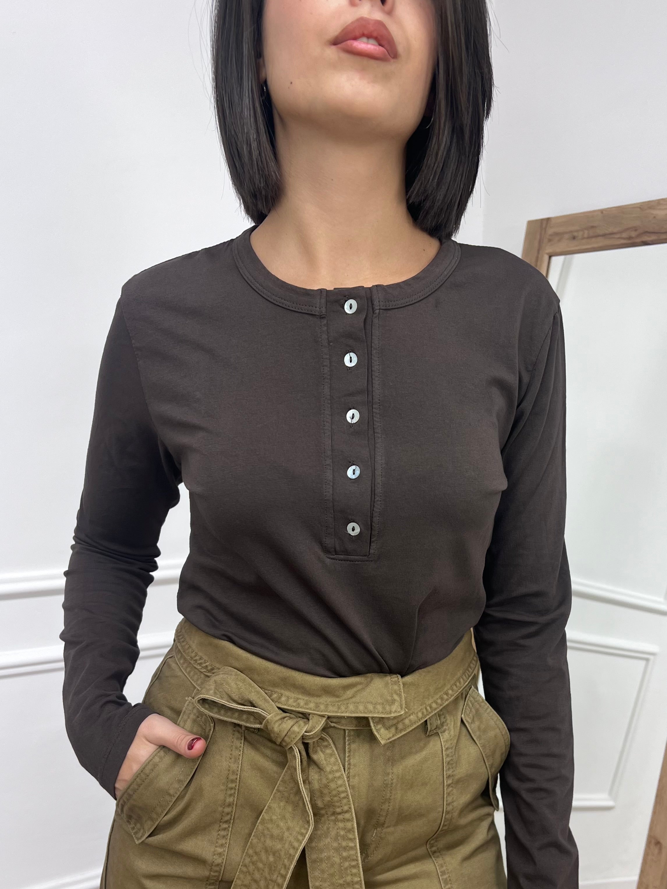 MAGLIA SERAFINO M/LUNGA MORO SUSY MIX