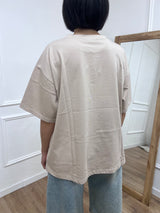 T-SHIRT M/C OVER BASIC NATALIA SABBIA SUSY MIX