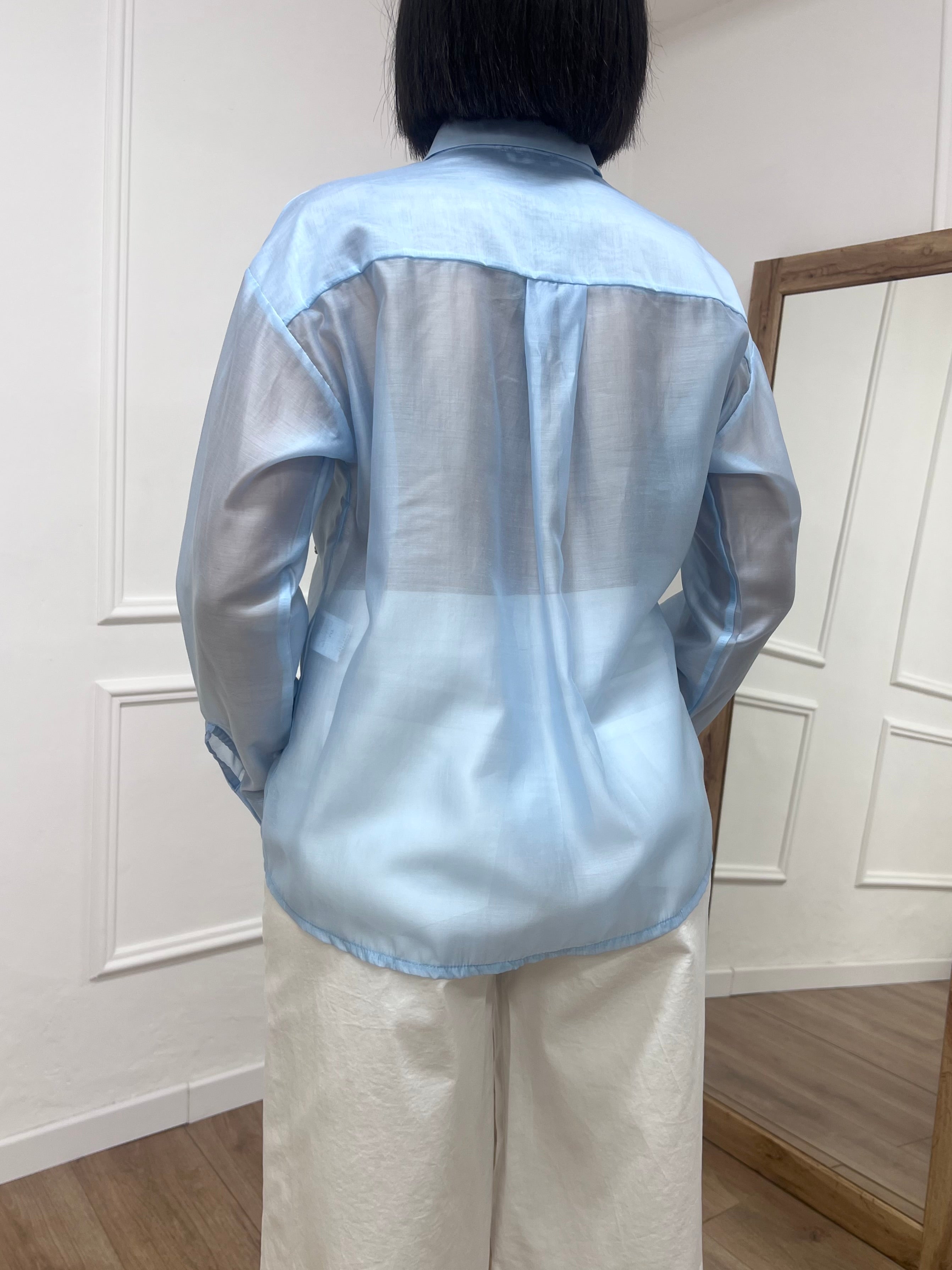 CAMICIA CON TASCA A TOPPA PAILLETTES MIRA CIELO SUSY MIX