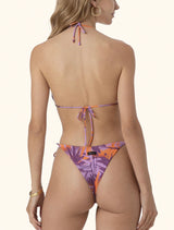 BIKINI TRIANGOLO CON SLIP AMERICANO REGOLABILE ARANCIO ME FUI