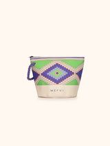 POCHETTE MARE LACCIO CORDA FANTASIA VIOLA ME FUI