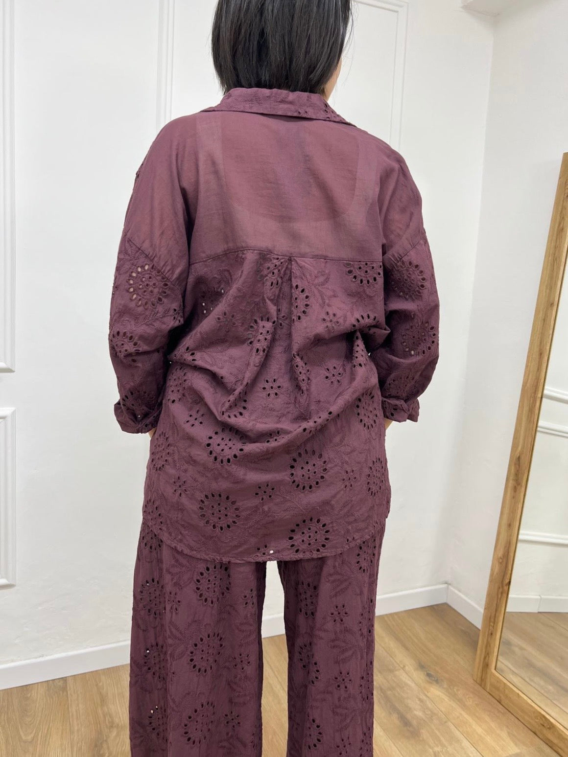 CAMICIA LUNGA SANGALLO PATTY FICO SUSY MIX
