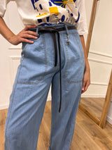 DENIM BALLON STELLINA LIGHT CHAMBRAY SUSY MIX
