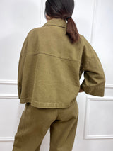 CAMICIA M/MANICA APP GIOIELLO VALE FANGO SUSY MIX