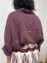 CAMICIA LUNGA OVER MUSSOLA BRENDA FICO SUSY MIX