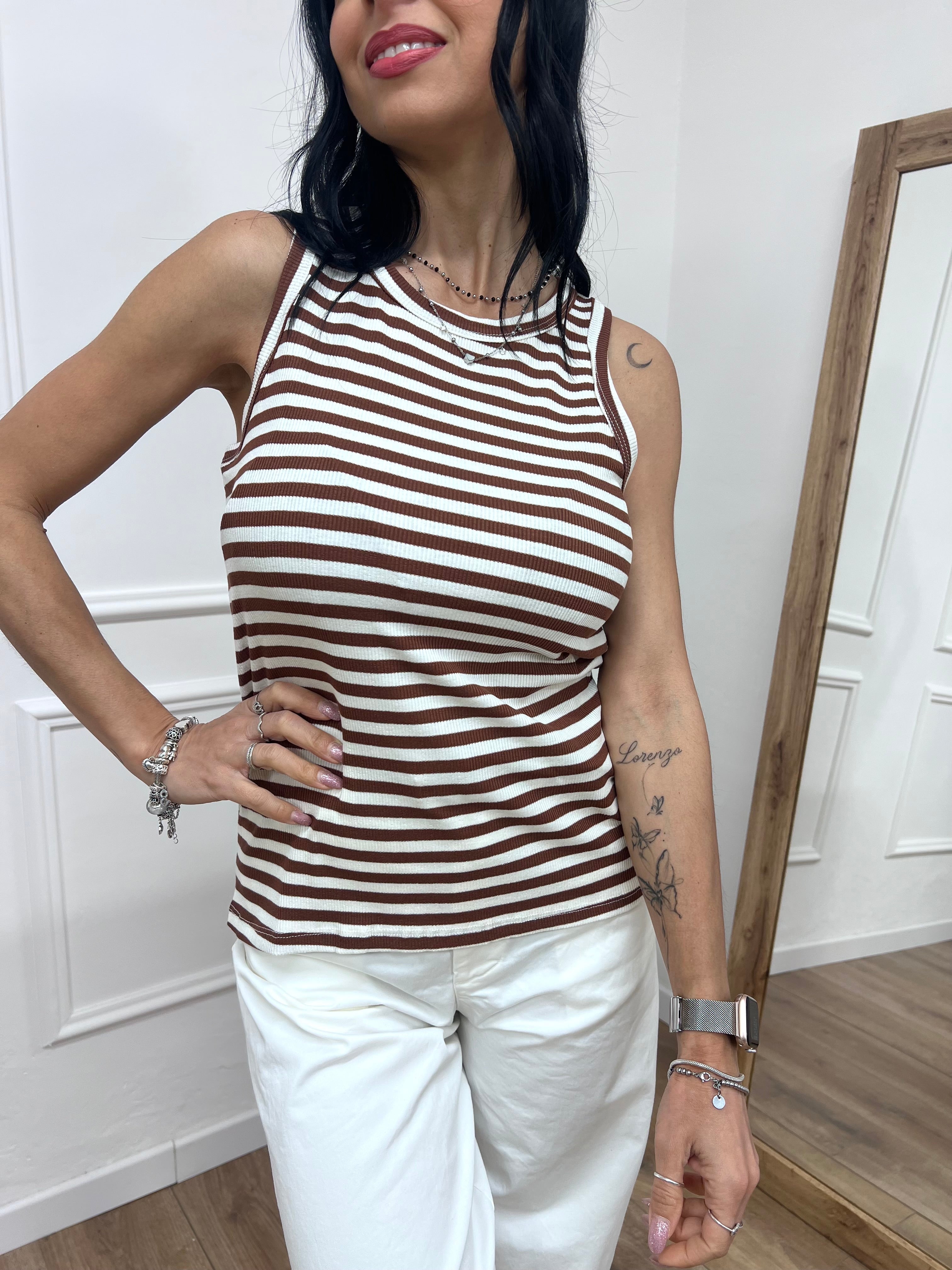 CANOTTA AMERICANO COSTE RIGATA NAMI MORO SUSY MIX