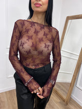 MAGLIA PIZZO MANICOTTI ROBERTA BAROLO SUSY MIX