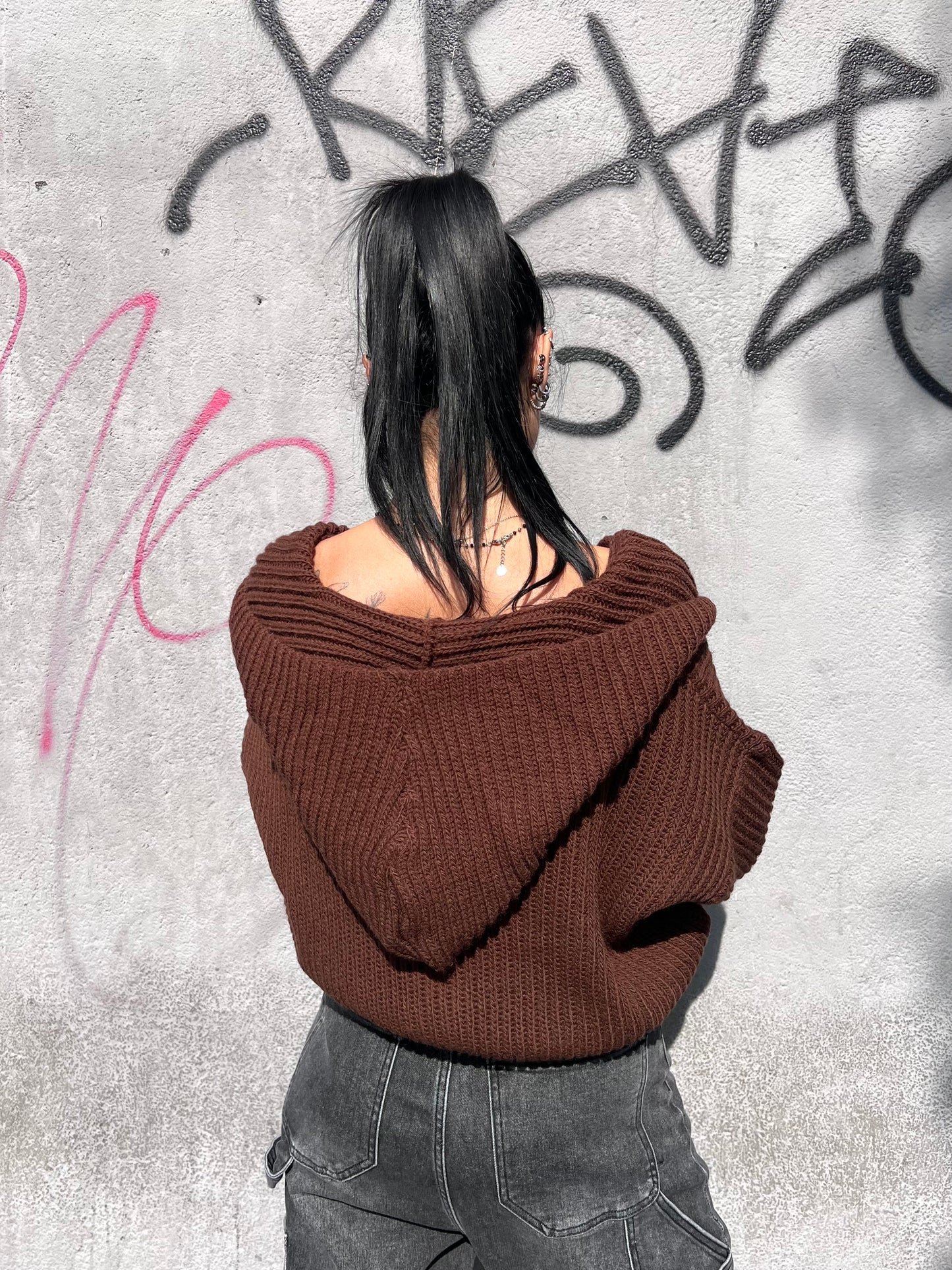SUSY MIX CARDIGAN CROP CAPPUCCIO MOLLY MORO