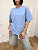 T-SHIRT M/C OVER BASIC NATALIA CIELO SUSY MIX