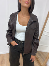GIACCA 3 in 1 ECOPELLE + GILET MONGOLIA VITTORIA MORO