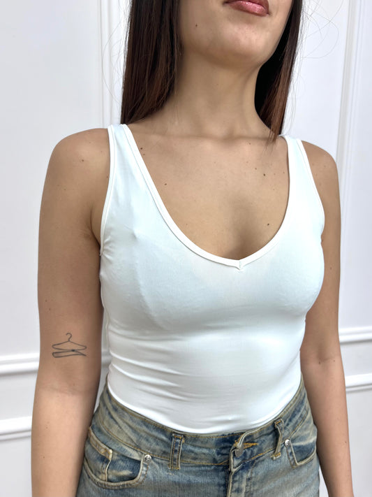 SUSY MIX BODY DOPPIO SCOLLO V TACTEL IRMA LATTE