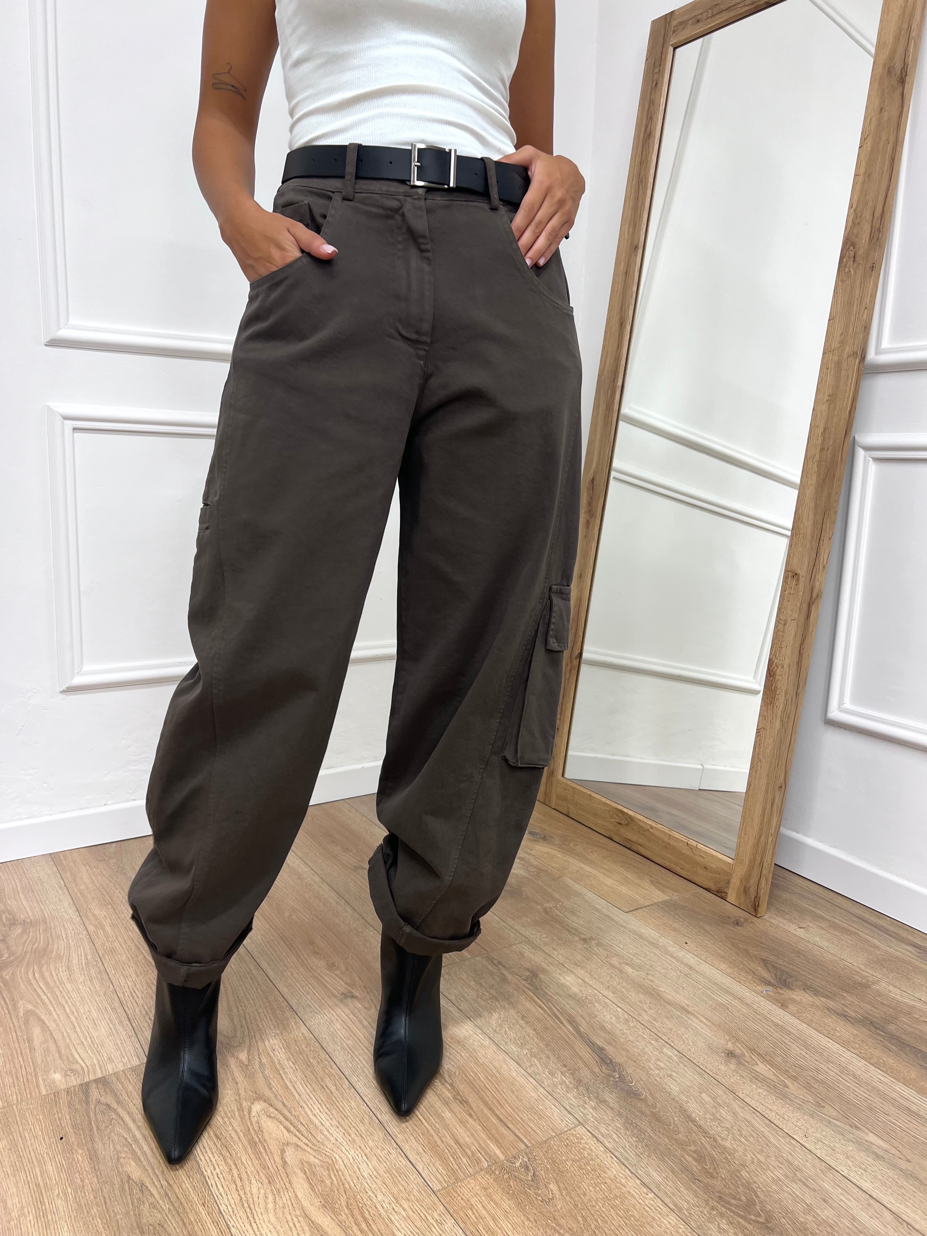 PANTALONE CARGO VITA ALTA MELISSA MORO SUSY MIX