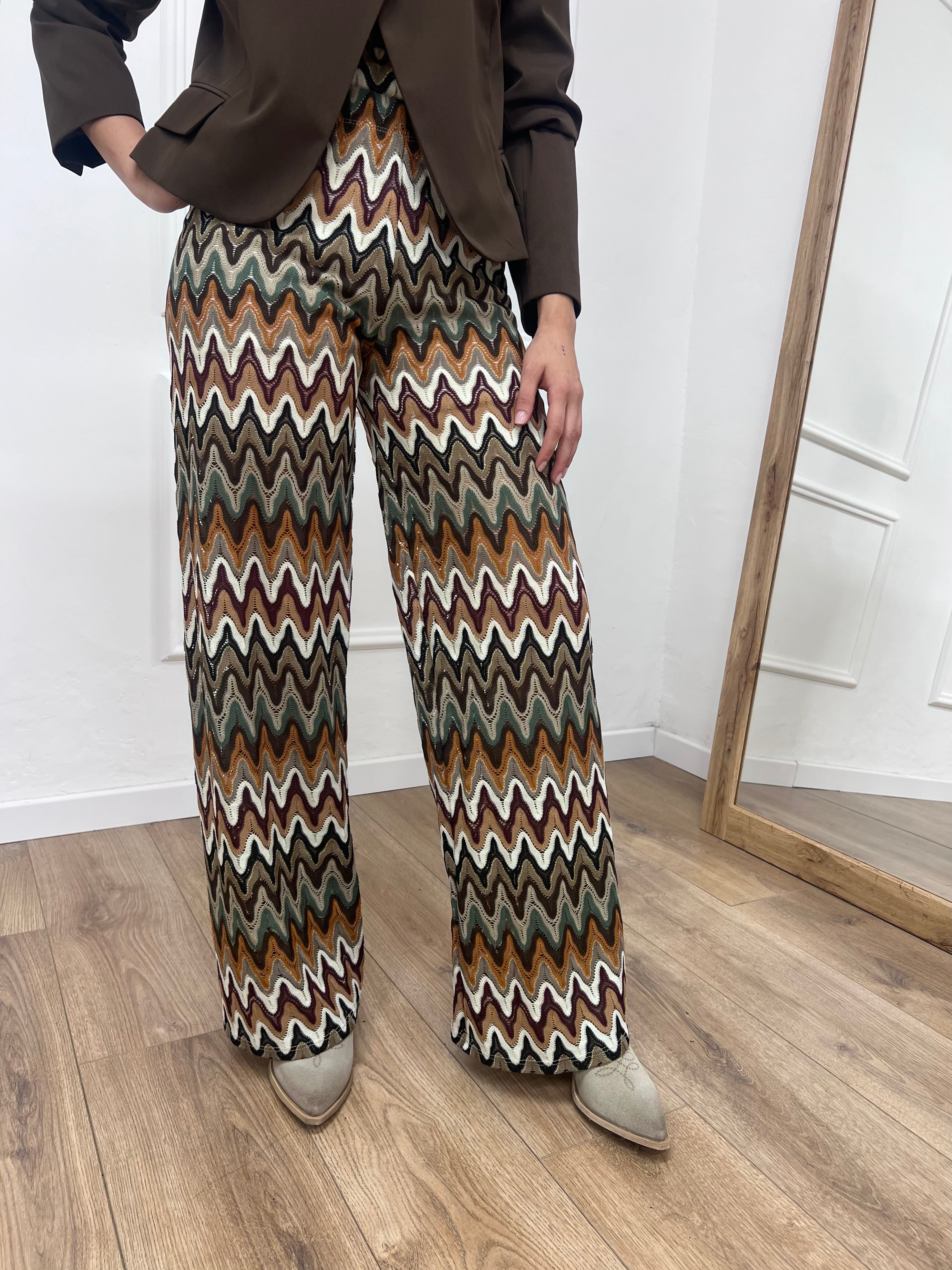 PANTALONE CROCHET FULL LENGHT MISSONI SUSY MIX