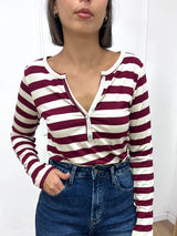 MAGLIA SERAFINO SCOLLO V RIGATA BAROLO SUSY MIX