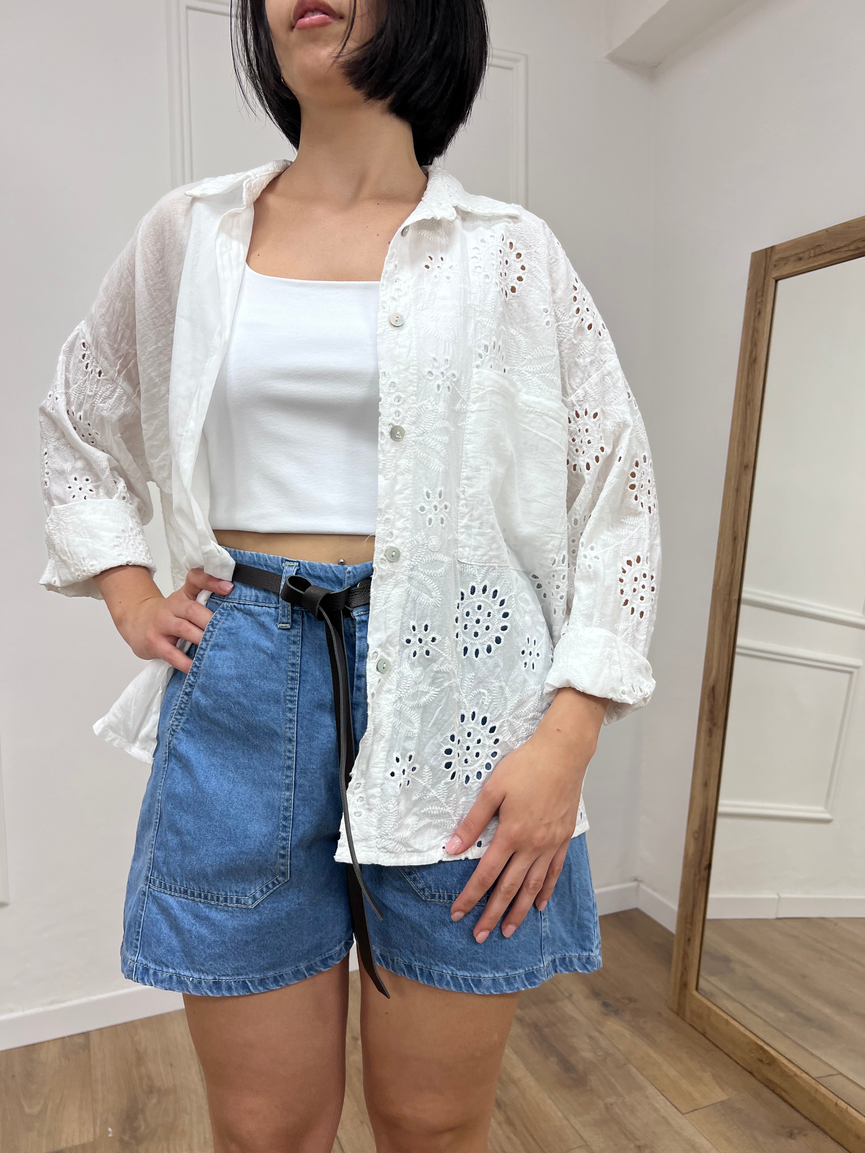 CAMICIA LUNGA SANGALLO PATTY LATTE SUSY MIX