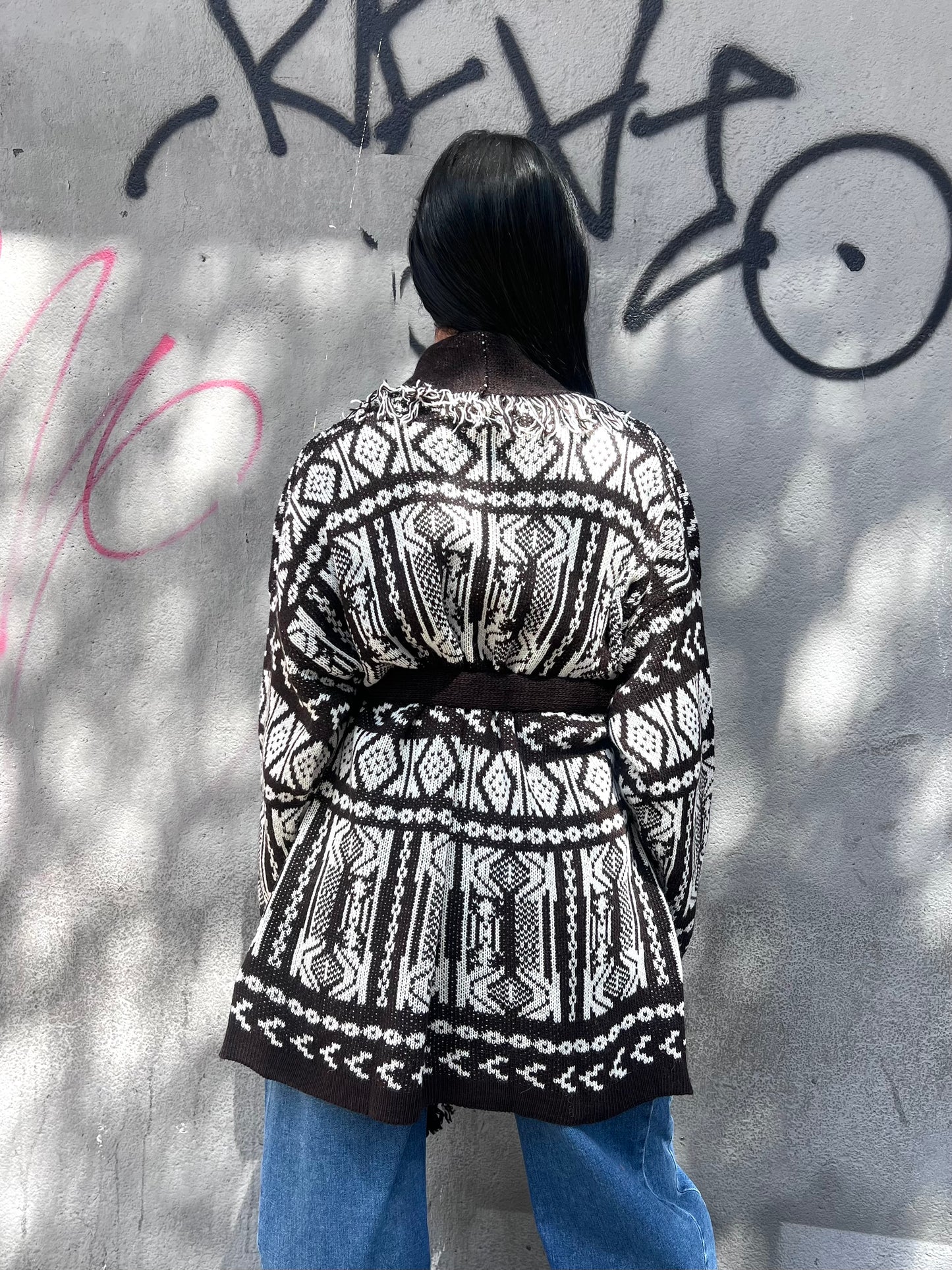SUSY MIX CARDIGAN CABAN FANTASIA ETNICA FARAH MORO