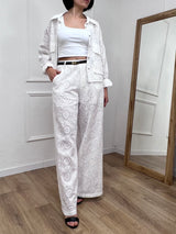 PANTALONE PALAZZO SANGALLO PATTY LATTE SUSY MIX