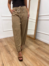 PANTALONE BALLON STELLINA LINO SABBIA SUSY MIX