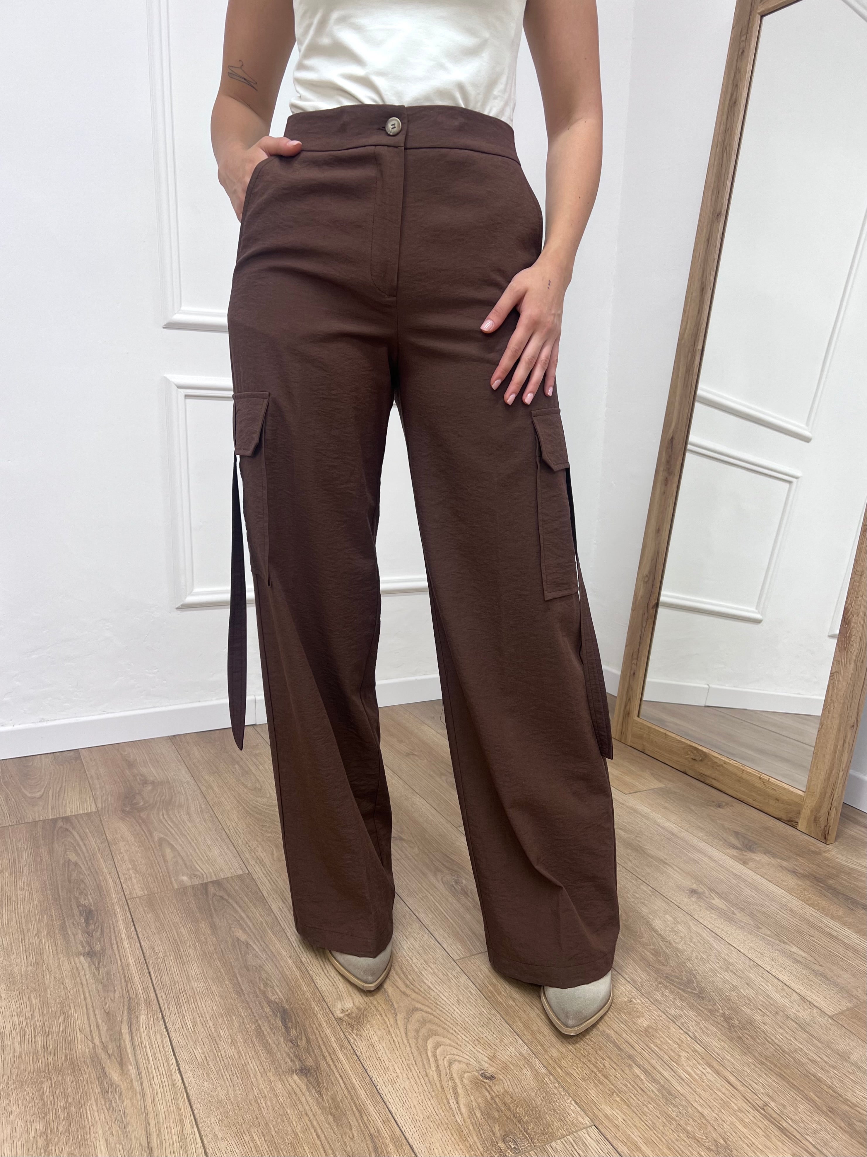PANTALONE CARGO VITA REGOLARE ILA MORO