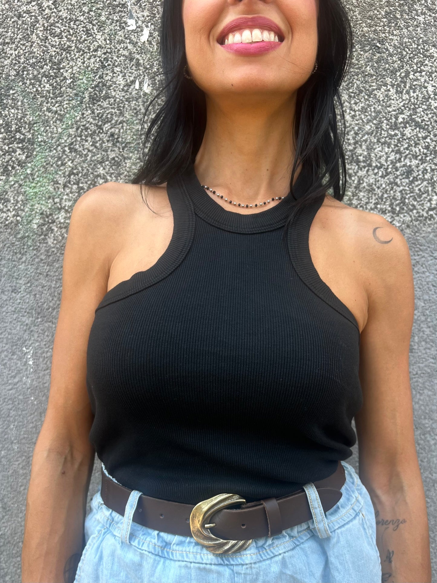 SUSY MIX CANOTTA COSTE COLLO VOGATORE ANAEL NERO
