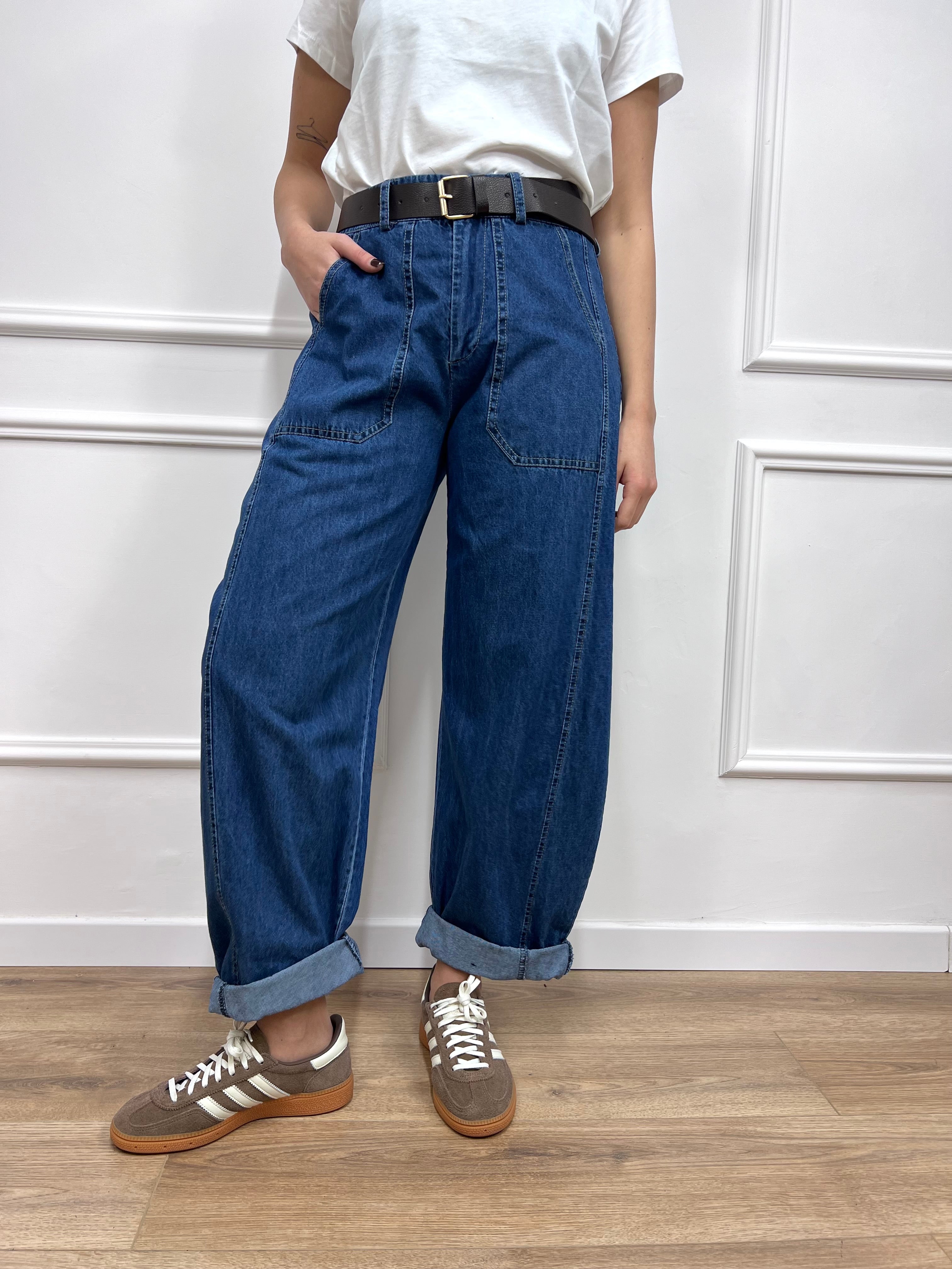 DENIM BALLON STELLINA BLU SUSY MIX