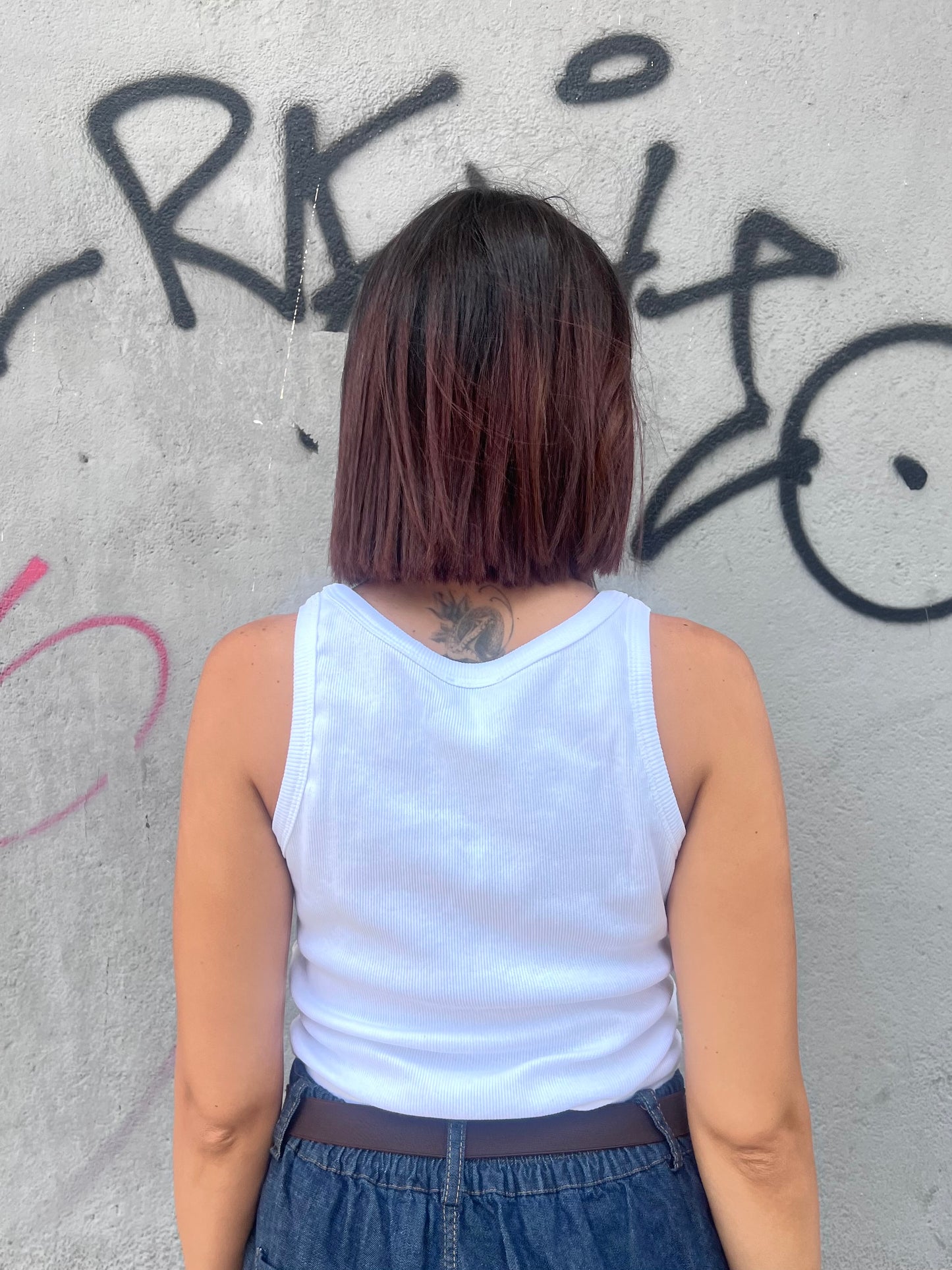 SUSY MIX CANOTTA COSTINO SCOLLO “V” ZERA BIANCO