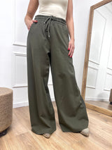 PANTALONE PALAZZO PUNTO MILANO MILITARE MOTEL
