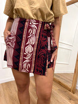 SHORT PAREO STAMPA AFRICA FICO SUSY MIX