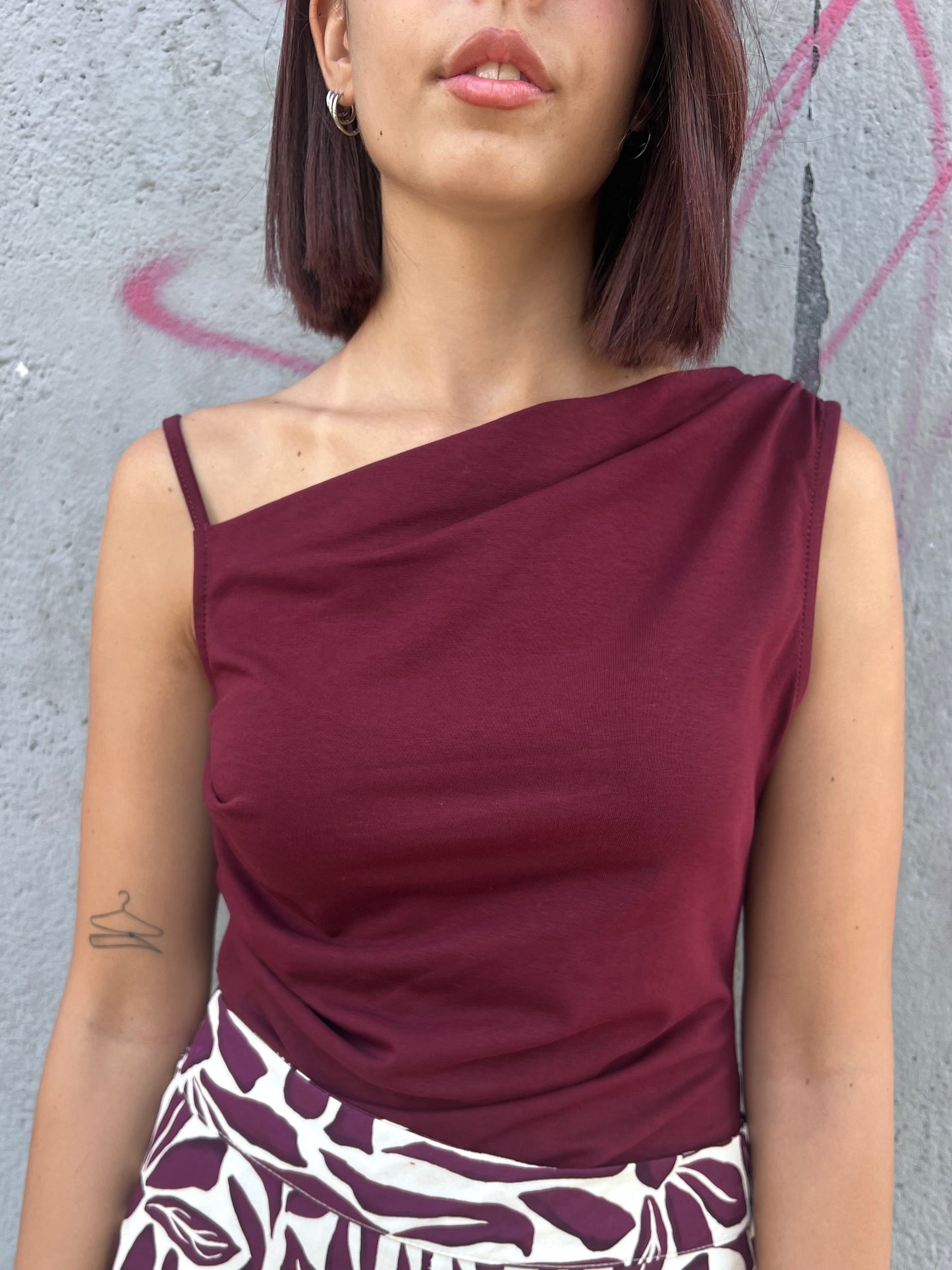 SUSY MIX CANOTTA MONOSPALLA ROBY VINO