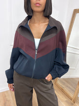 GIUBBINO BOMBER CHEVRON ASPEN MORO SUSY MIX