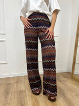 PANTALONE CROCHET FULL LENGHT SANNIE BLU SUSY MIX