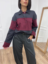POLO RIGATA M/CAMPANA BOTTONE GIOIELLO BAROLO SUSY MIX