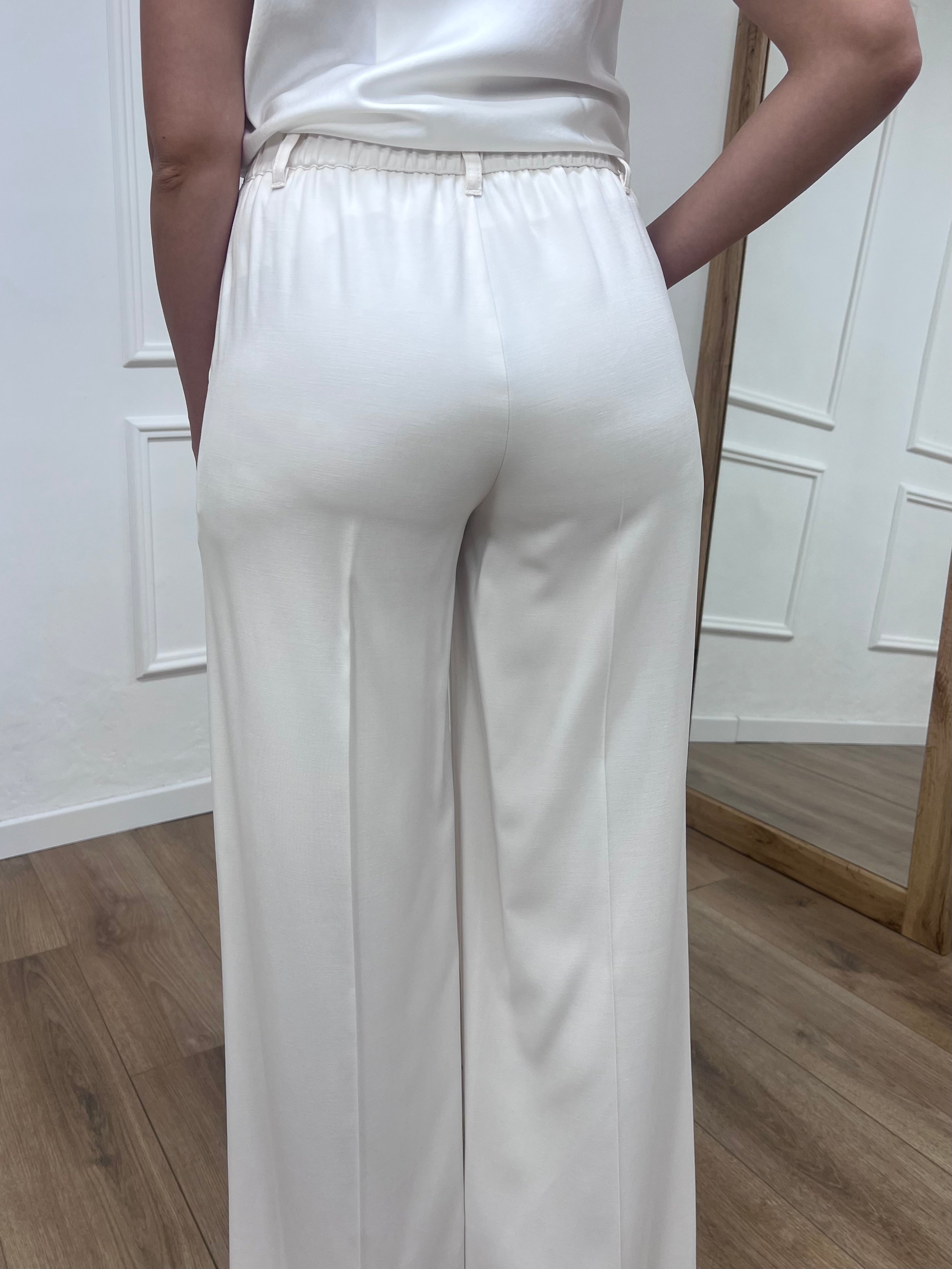 PANTALONE FULL LENGHT ORIANA LATTE SUSY MIX
