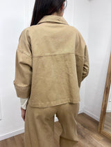 CAMICIA M/MANICA APP GIOIELLO CAMEL SUSY MIX
