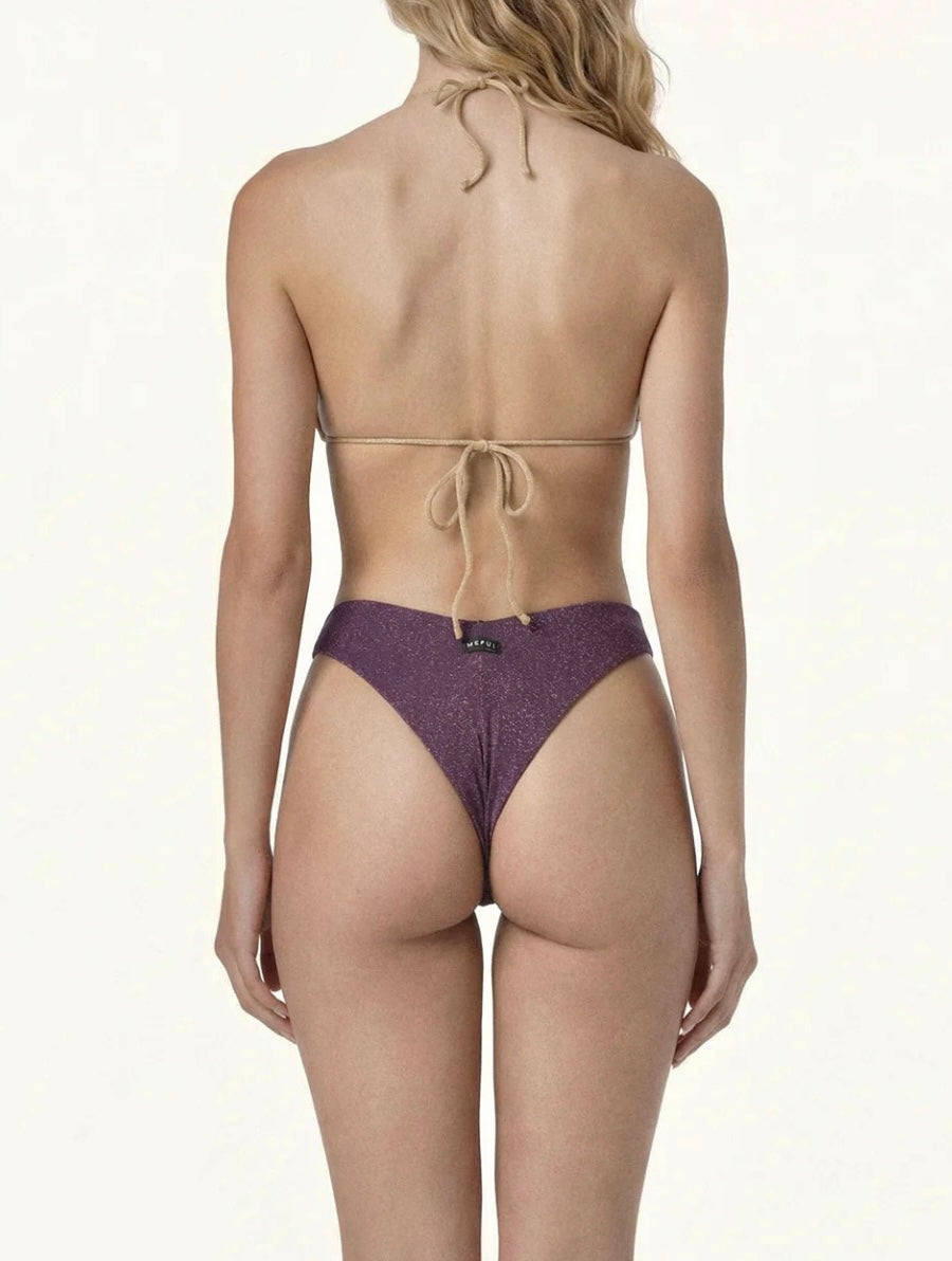 SLIP AMERICANO FISSO LUREX BORDEAUX ME FUI