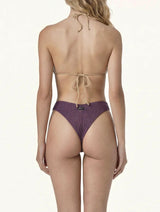 SLIP AMERICANO FISSO LUREX BORDEAUX ME FUI