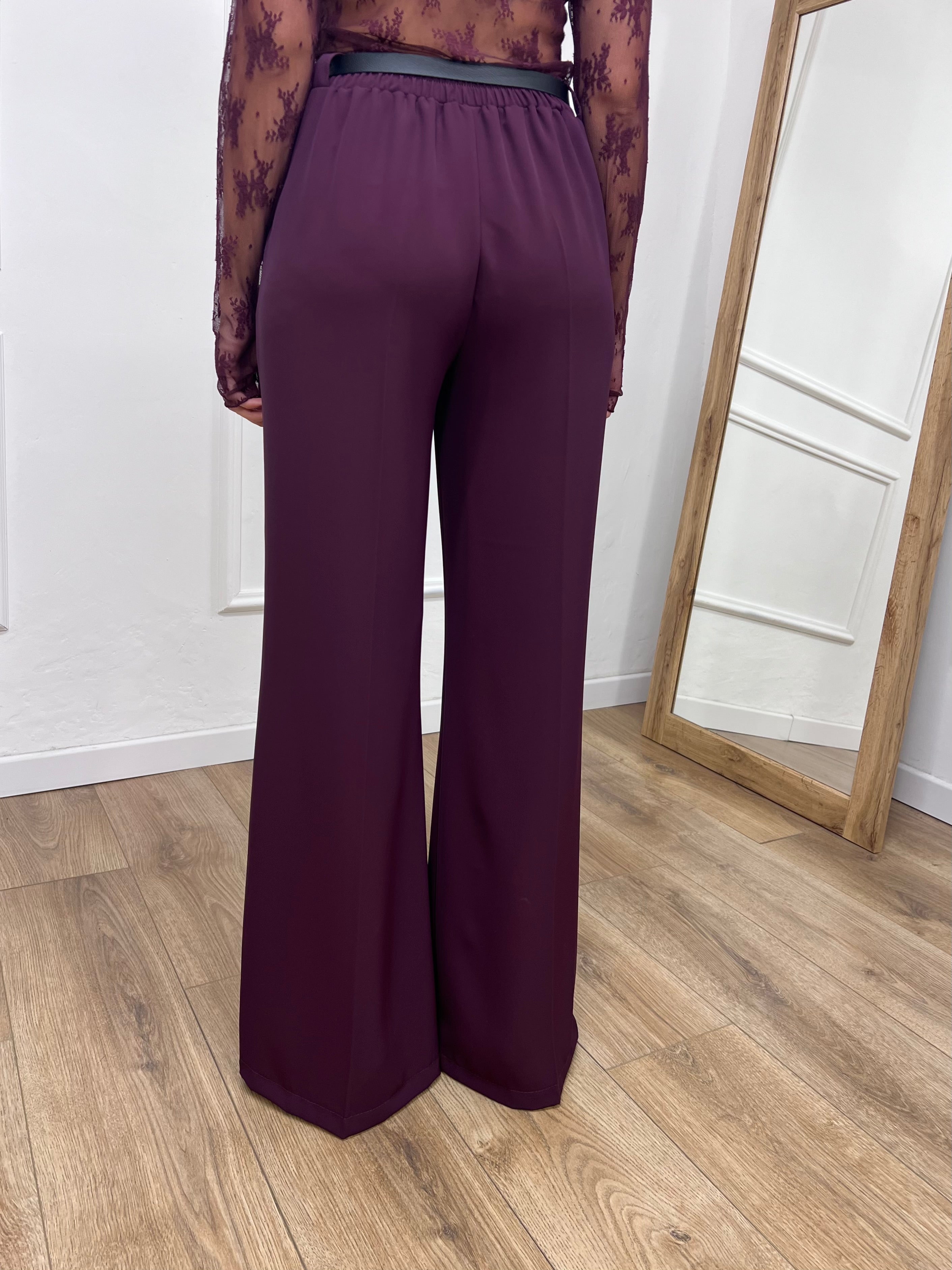 PANTALONE PALAZZO FLUIDO MARTA BAROLO SUSY MIX