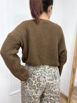 CARDIGAN CROP FILO BOTTONI GIOIELLO MORENA MORO SUSY MIX