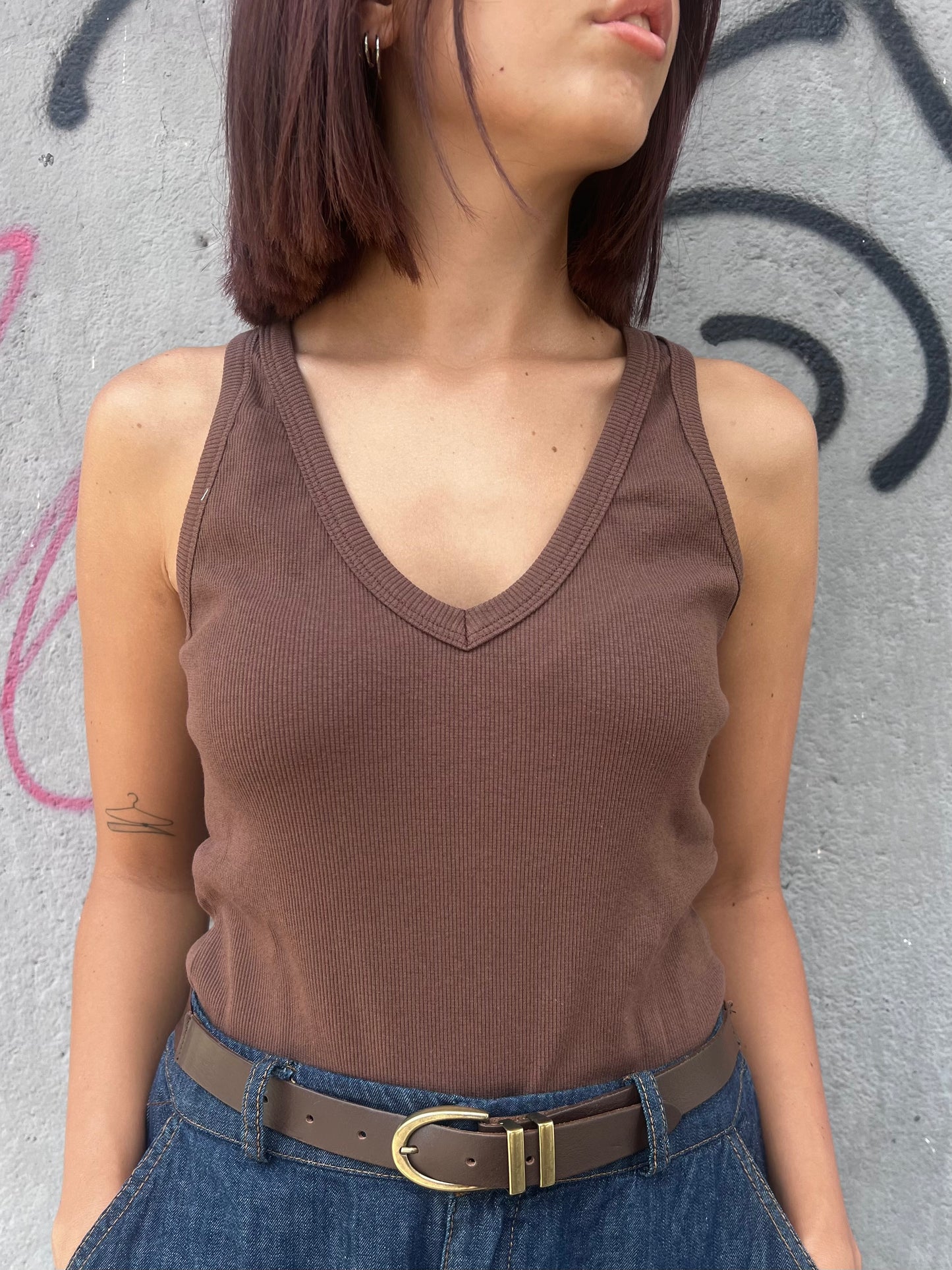 SUSY MIX CANOTTA COSTINO SCOLLO “V” ZERA MORO