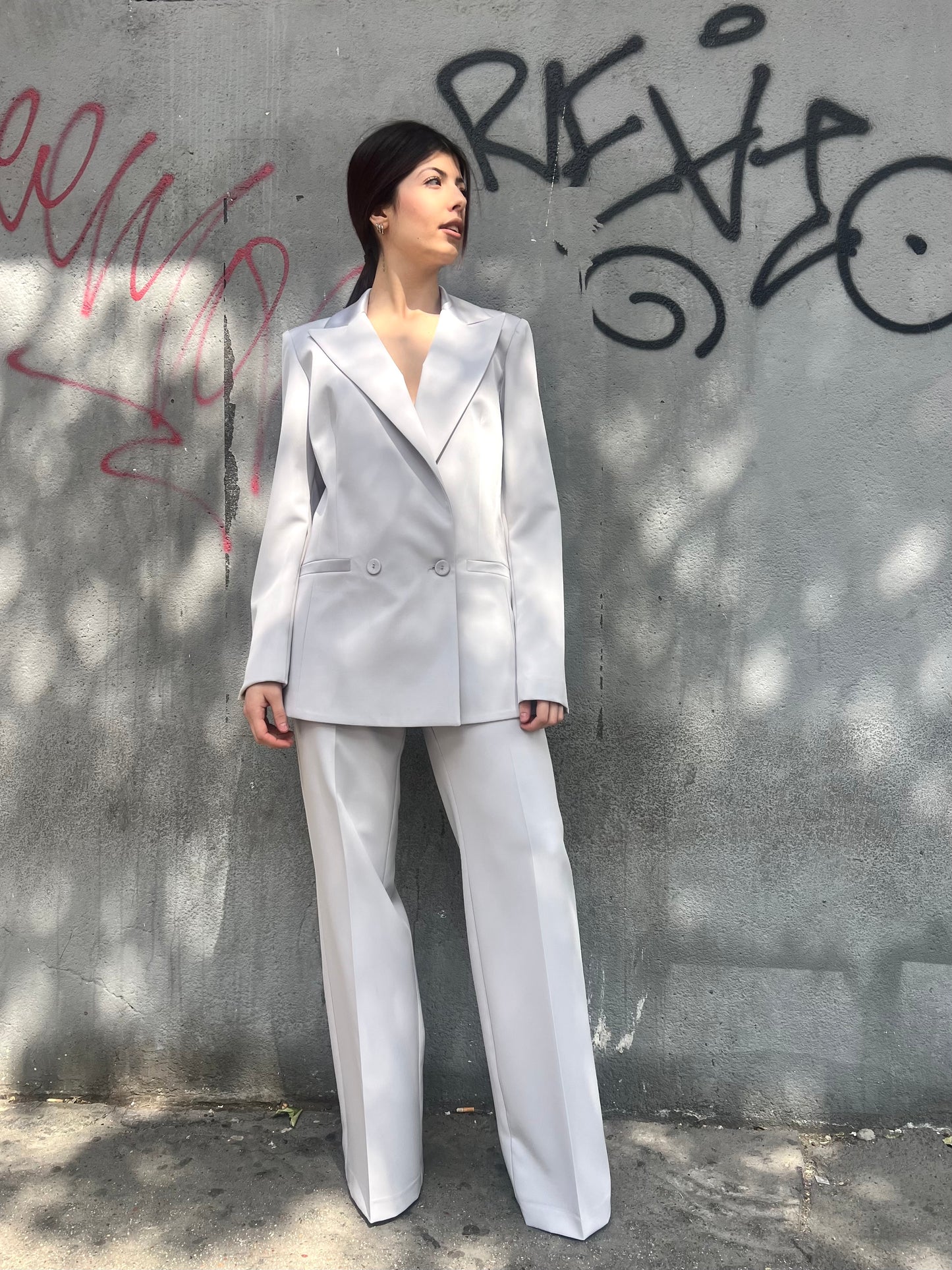 GIACCA DOPPIOPETTO SMOKING VANDA PERLA