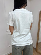 T-SHIRT M/C BASIC “ORSO BROOKLYN BIANCO