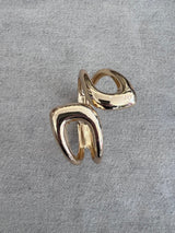 BRACCIALE RIGIDO DETTAGLIO ASIMMETRICO GAIA GOLD