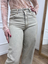 DENIM VITA ALTA WIDE LEG EDDIE SABBIATO SUSY MIX