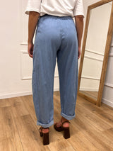 DENIM BALLON STELLINA LIGHT CHAMBRAY SUSY MIX