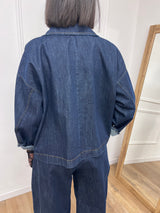GIUBBINO DENIM SCATOLA BLU ZERO SUSY MIX