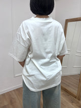 T-SHIRT M/C OVER BASIC NATALIA BIANCO SUSY MIX
