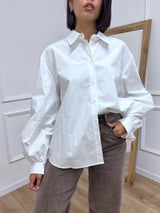 CAMICIA MANICHE PALLONCINO ILA BIANCO SUSY MIX