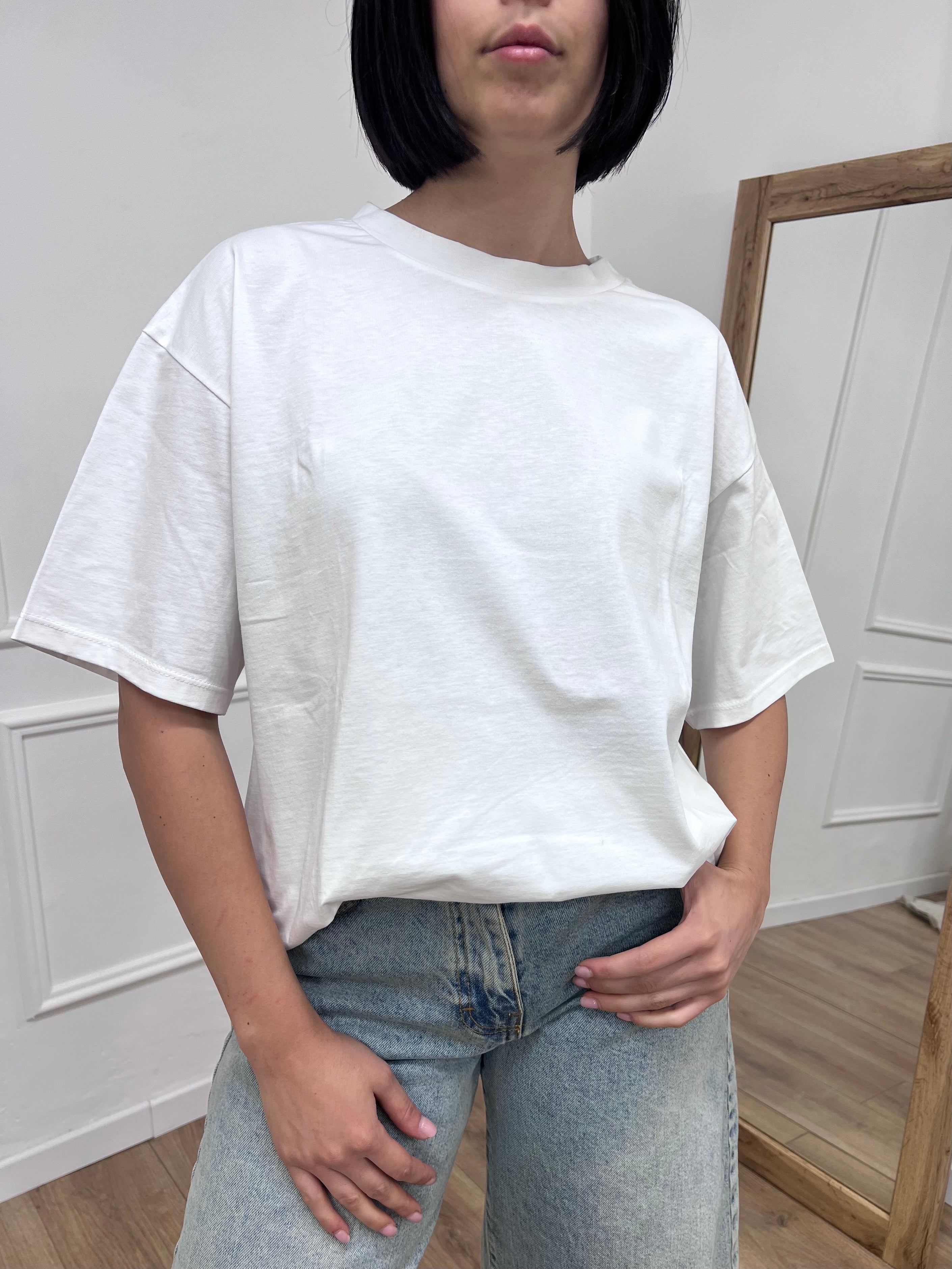 T-SHIRT M/C OVER BASIC NATALIA BIANCO SUSY MIX