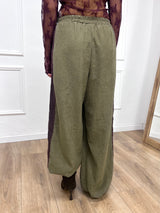 PANTALONE JOGGING BANDA ELENA VERDE SUSY MIX