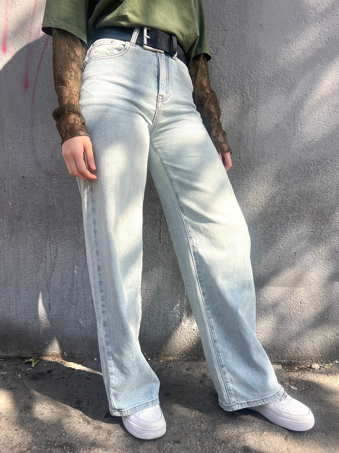 DENIM VITA ALTA FULL LENGHT SARAH SABBIATO